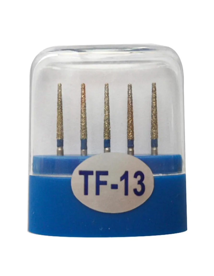 1 Pack5pcs TF13 Dental Diamond Brs Medium FG 16M for Dental High Speed ​​Handpiece العديد من النماذج المتاحة 5842787