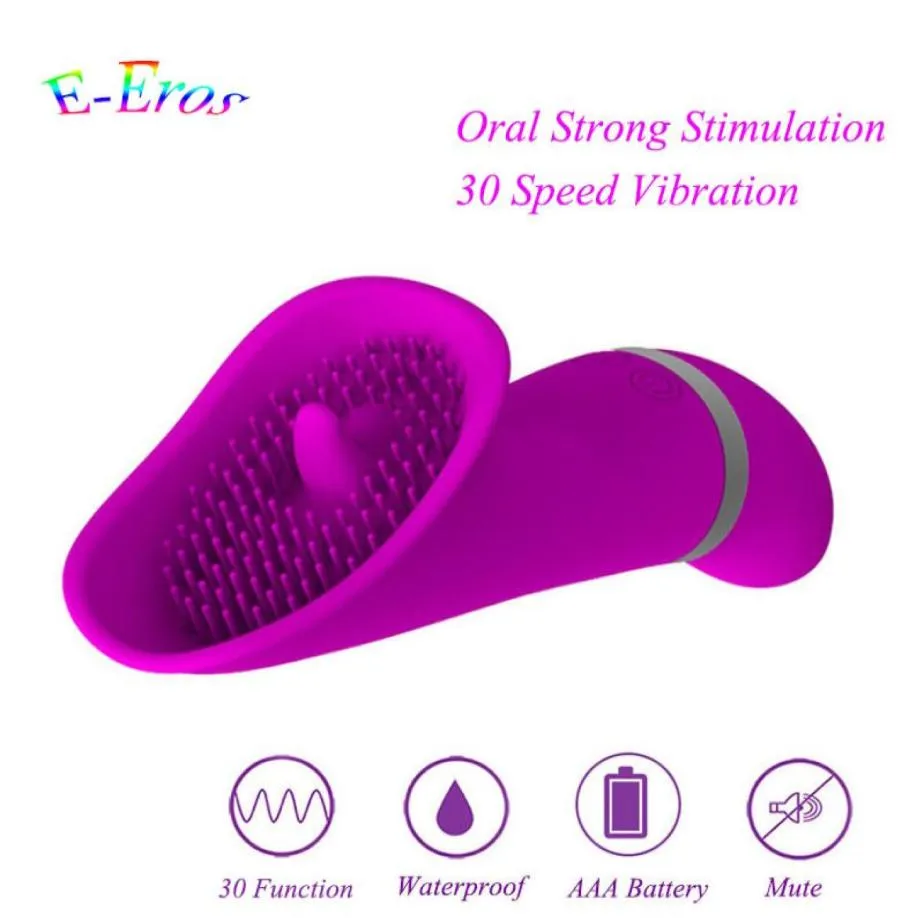 Orissi 30 Geschwindigkeit Clitoris Vibratoren Klitoriser Pussy Pumpe Silikon GSPOT Vibrator Oral Sex Toys für Frauen Körpermassagebaste Sexprodukt S9218213190