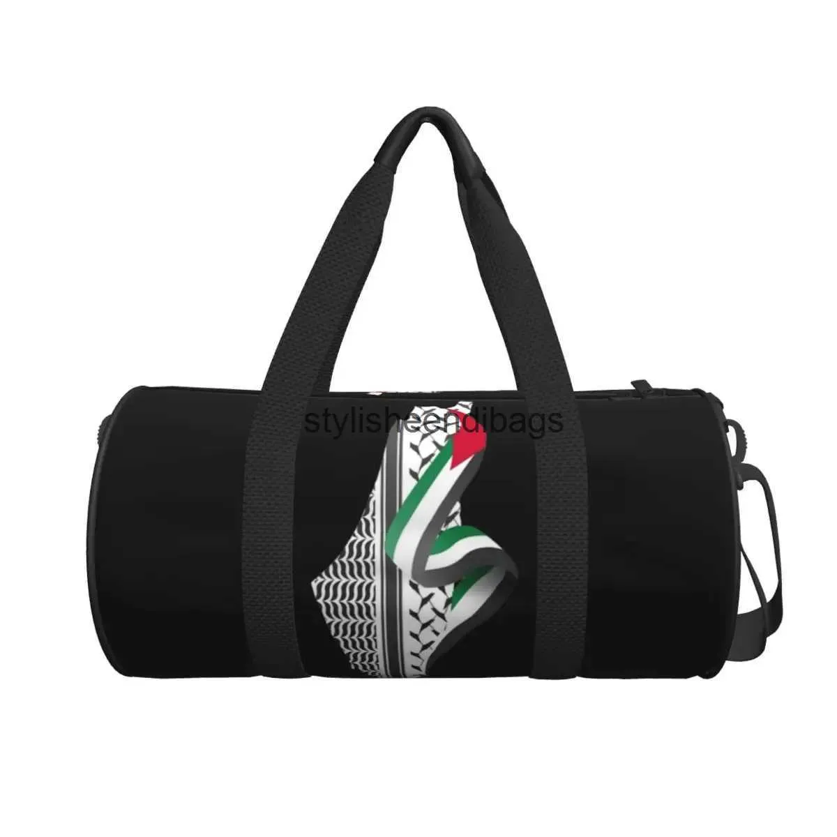 Sacs sacs sacs de voyage Palestine kffiyeh gym week-end sport grand entraînement sac à main vintage fitness h240504