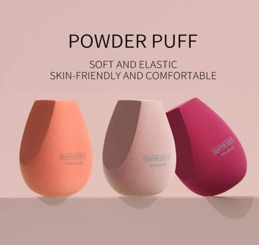 Makeup Makeuleur Soft Sponge Puff Professionnel Makeup Puff Face Foundation Liquide Crème Maquillage Cosmetic Water Sponge2923685