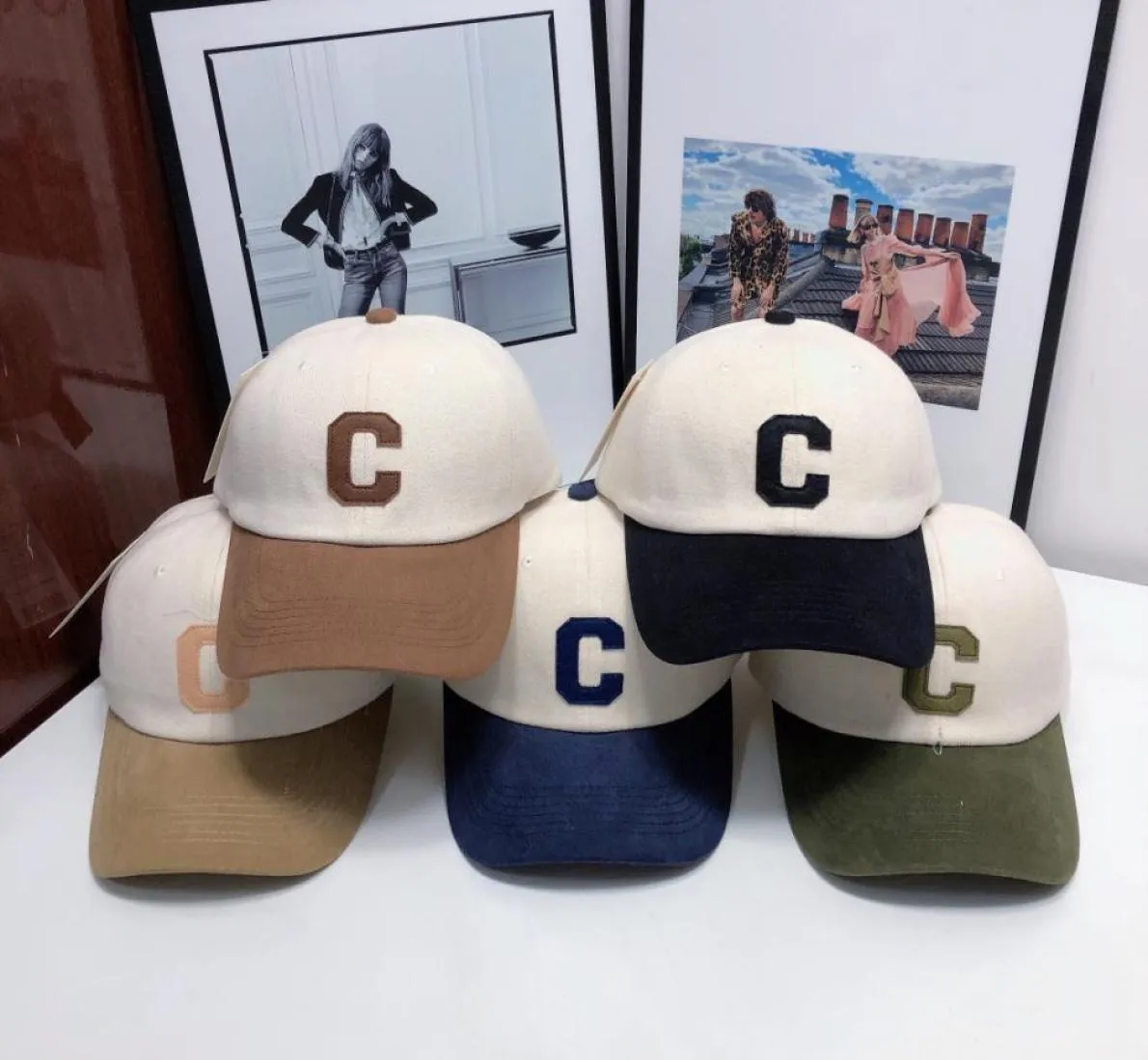 Luxury Designer Baseball Cap Men039s e Women039s Winter Trend Ball Cap Moda Charm Versátil Simple Letter Boutique Hat6480316