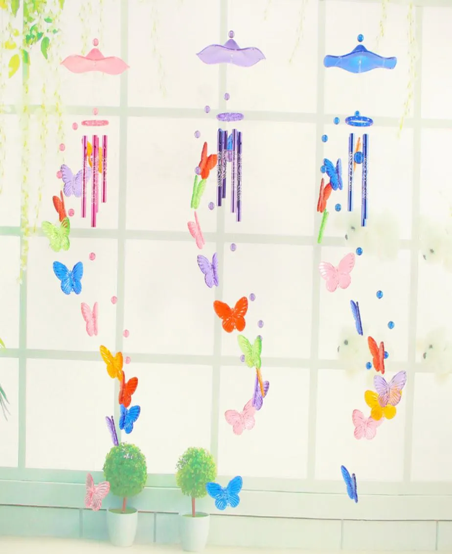 Ornamenti del vento farfalla Ornamenti creativi per la casa decorazione del giardino artigianato per bambini regalo di compleanno farfalle a ciondolo a ciondolo decorazioni decorazioni3963700