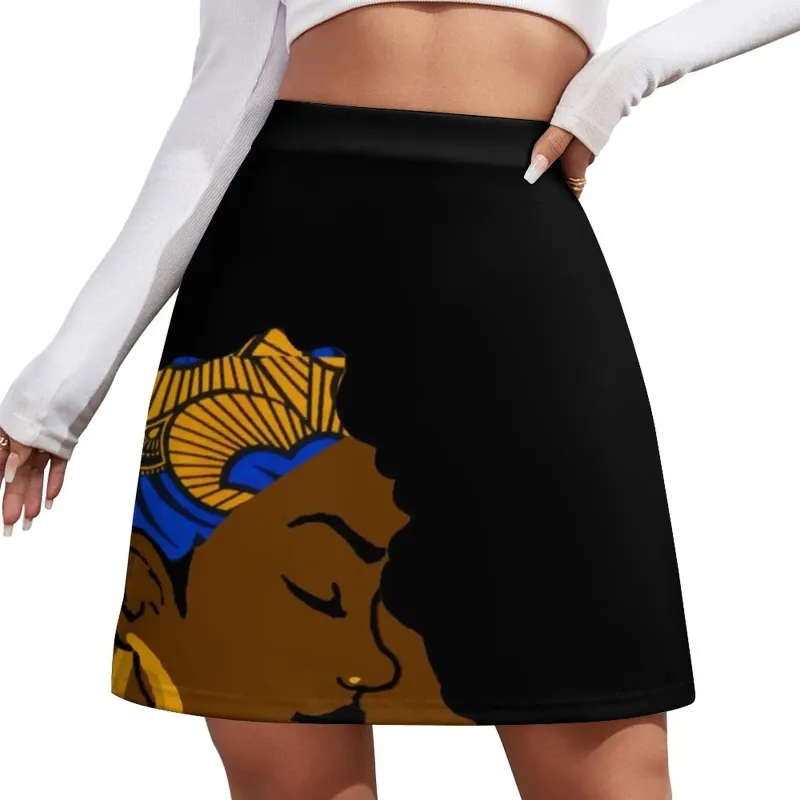 Skirts Fro African Mini Skirt Women Summer 2024 Dress