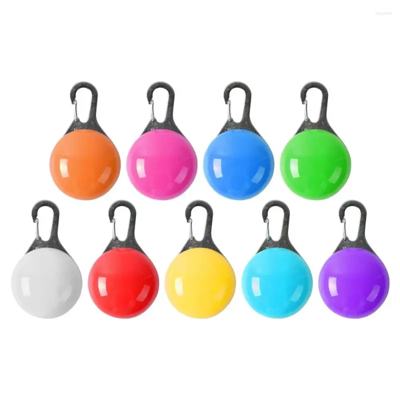 Appareils pour chiens Lumineux Pet Pendant LED ANTI PERSE FLASH JIANIELS SÉCURITÉ NIGHTE SACTION DE NIGHT