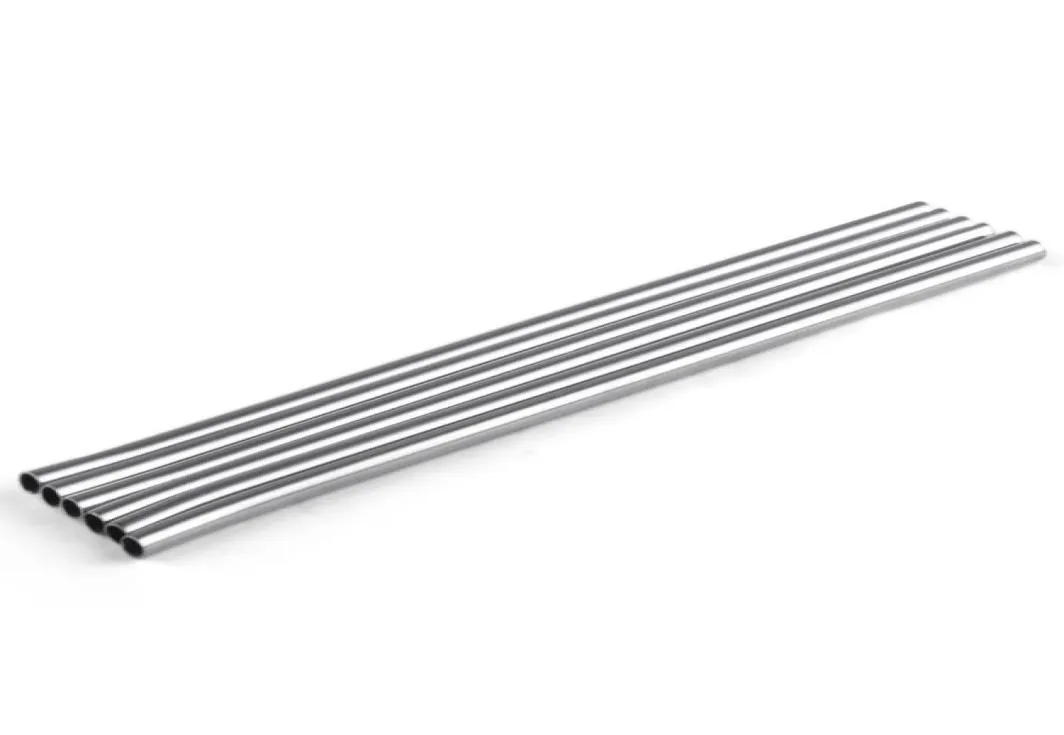 215 mm de comprimento de aço inoxidável durável para beber palha de palha de palha de metal cozinha de família 20226697773