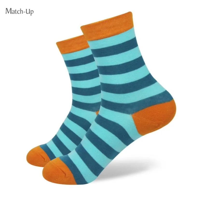 Matchup Girl Combed Cotton Brand Socks Dames grappige katoenen sokken 21 kleuren7655098