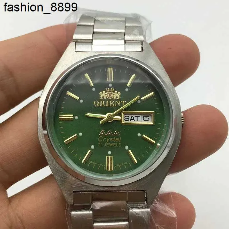 Top Brand 36mm Orient Double Lions Quartz Watch With