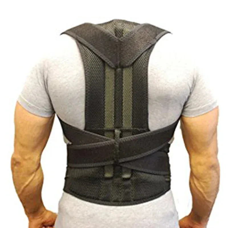 Posture Corrector Spine and Back Support Adjustable Breathable Brace Improves Posture Providing Pain Relief Prevention Humpback 240429