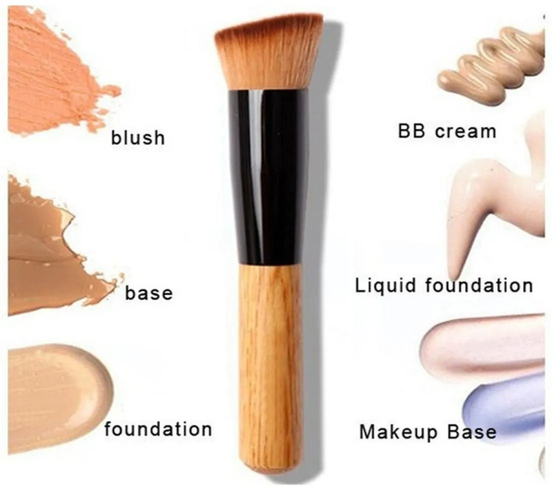 Ben spazzole per il trucco Fondazione liquida professionale Polvere di polvere per blush Face MakeUp9152652