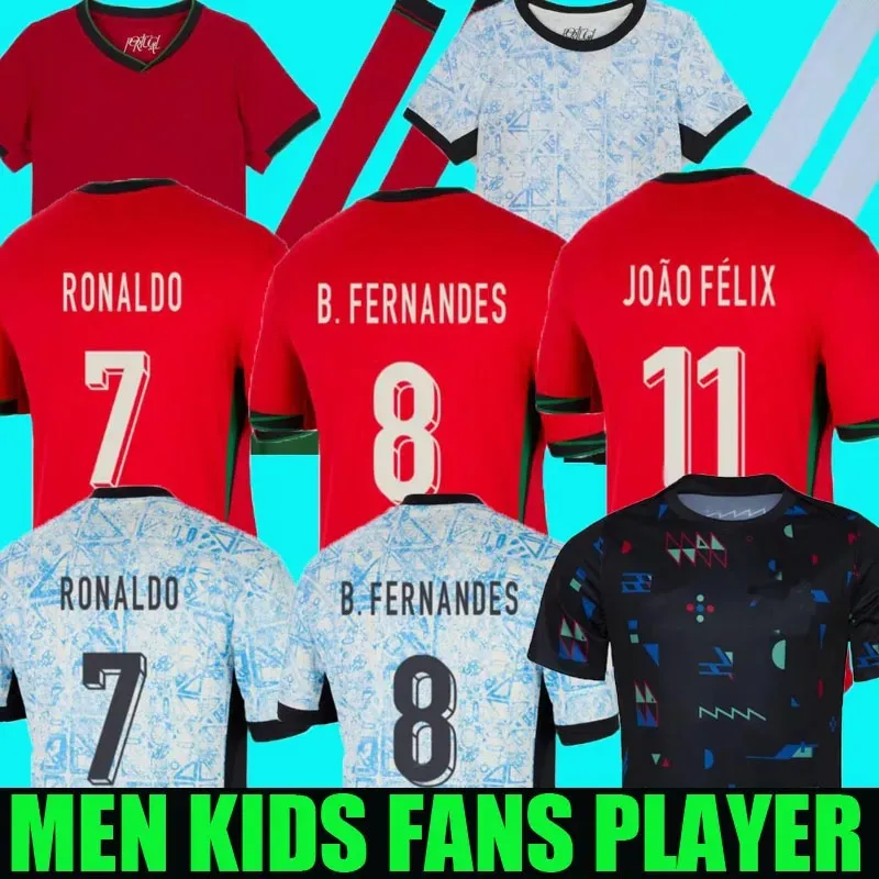 Save Big on Bulk Bruno Fernandes Jersey Portugal 24 25 Portugal B Fernandes  Soccer Jerseys National Team Maillot Du Runo Fernandes Joao Felix Ronaldo 