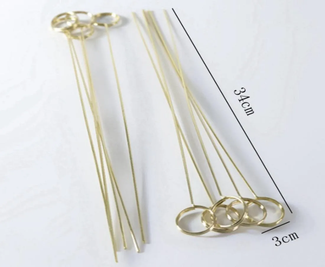 Bloemist Long Stick Clip Card Holders Flower Gift Inpaking Packaging voor Bouquet Wedding Decoration4220422