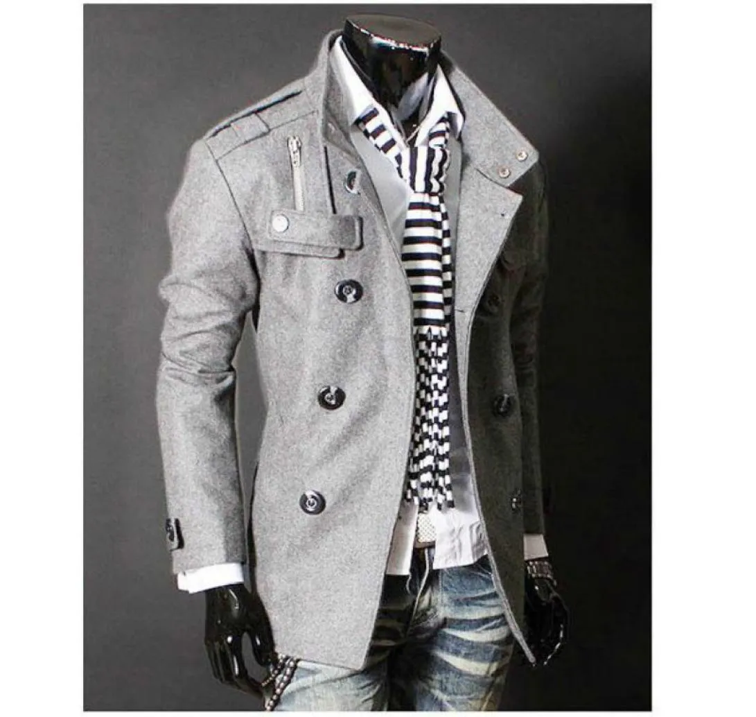 Nieuwe heren overjas ontwerper kleding mediumlong trench lange jas mantel merk mode windbreaker mannen bovenkleding38999901