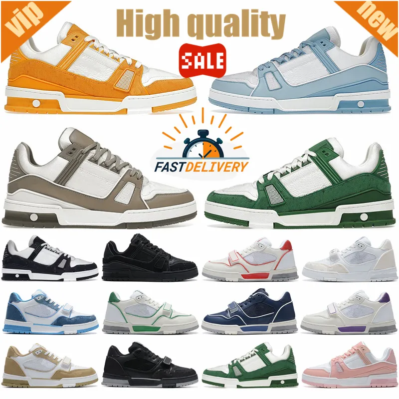 Sneaker de créateur décontracté pour hommes Running Trainers Trainers extérieurs chaussures de haute qualité Platform de haute qualité Cuir Flat Unisexe confortable Luxury 36-45 BigSize Nouveau