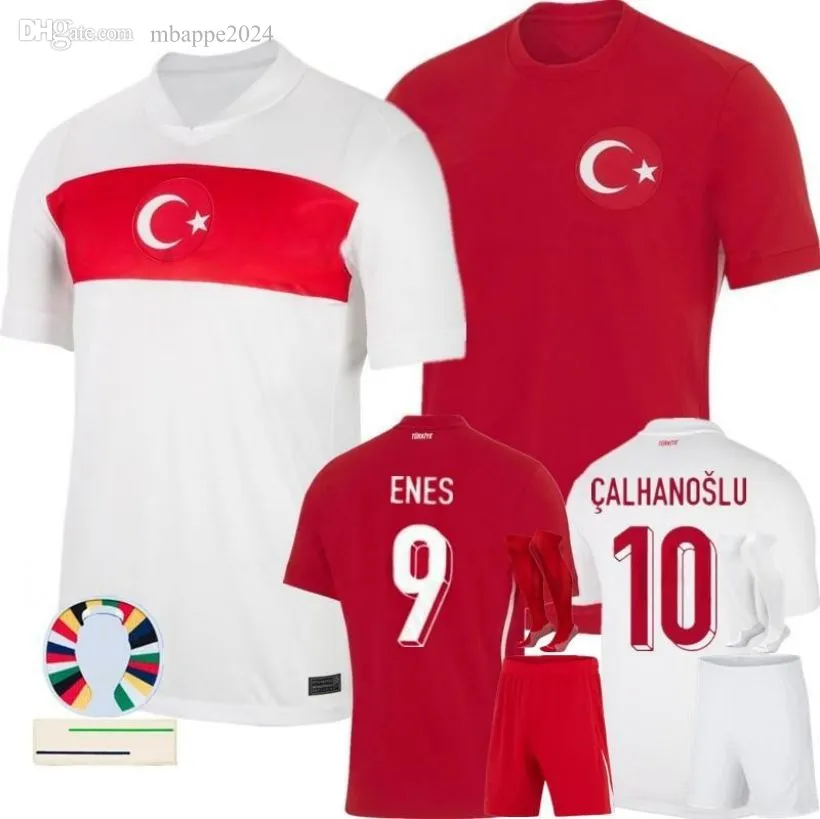 Camisas de futebol de Turkiye 2024 Copa da Copa da Copa da Turquia Camisas de futebol da sele