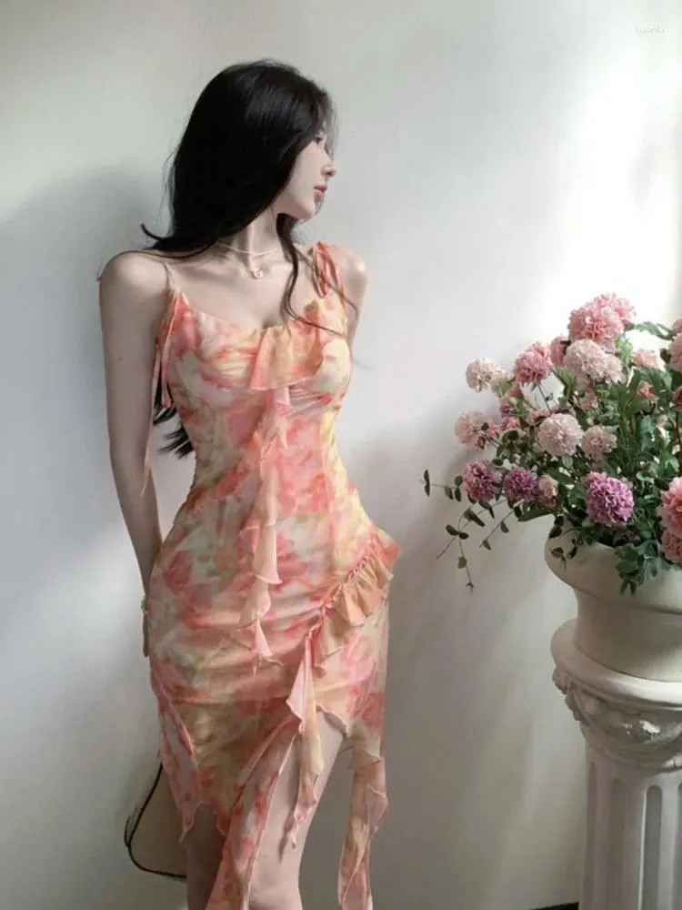 elegant print suspender dress ECB Exclusive: Dreamy Floral Embroidered Maxi Dress 2XL main image 1