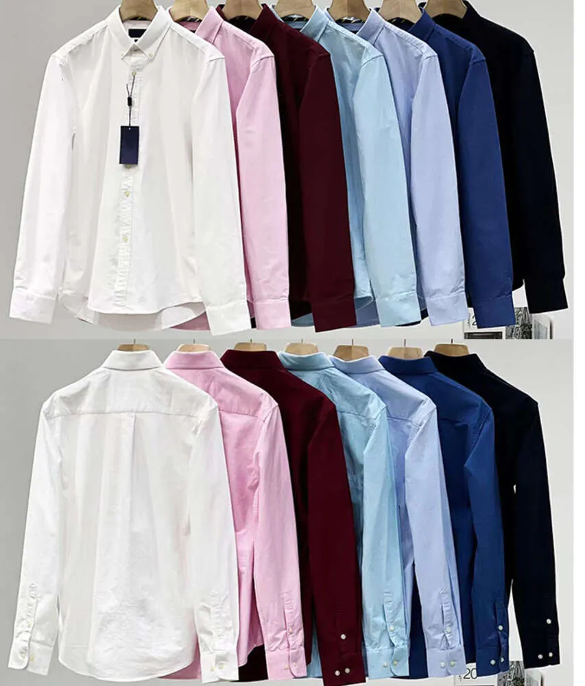 Designer Herren Casual Shirts Pony Paul Polos T-Shirts Kleiden Sie große Pferdesticker-Business-Kleidung Langarm Slim Lteel T-Shirts Größe M-3xl Modekleidung 4366555