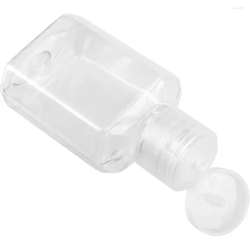 Şişeler Temiz Boş Seyahat Taşınabilir Mini Plastik İş Kavanozu El 1oz/30ml Dispensing Seyahat dezenfektan Tuvalet