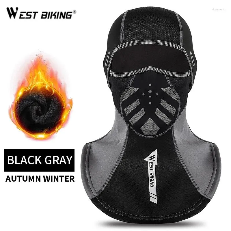 Capes de cyclisme West Biking Headwear Cap Gard Gard Gard Sport Training Face Masque Masque Salle du vent Soull