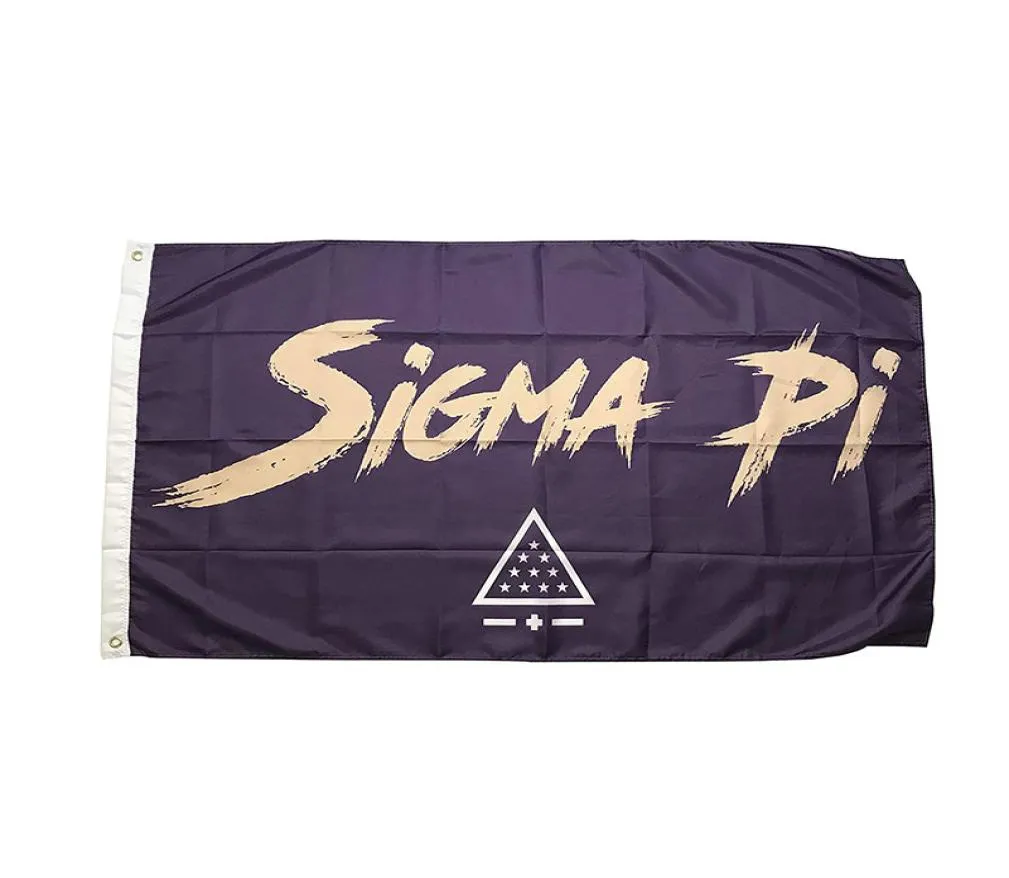 Sigma Pi Fraternity Fighter Flag Yard Sign Outdoor Decoration bannières extérieures rapides 1425518