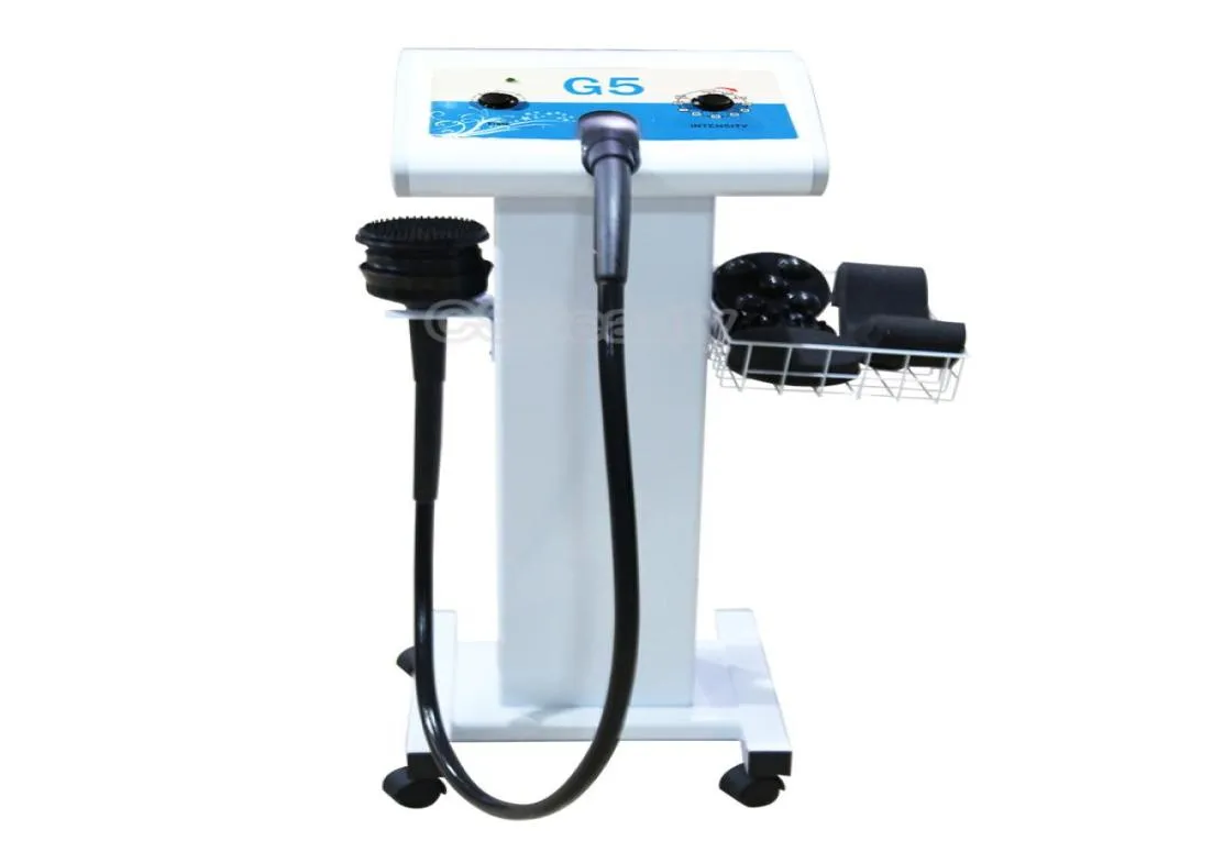 Stand professionnel G5 Vibrator 6 têtes Massage Device de beauté Body Sinmming Massager Machine Machine Masseur Perdre du poids4869309