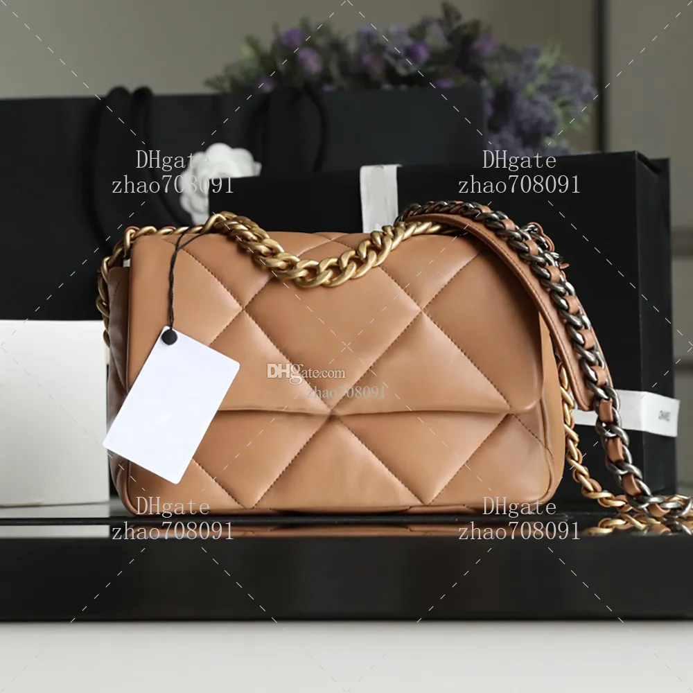 10A TOP Quality 19 Bag Designer Bags 26cm Lady Handbags Crossbody Bags Sheepskin Shoulder Bag Chain Bags With Box C008 From 349 6 DHgate