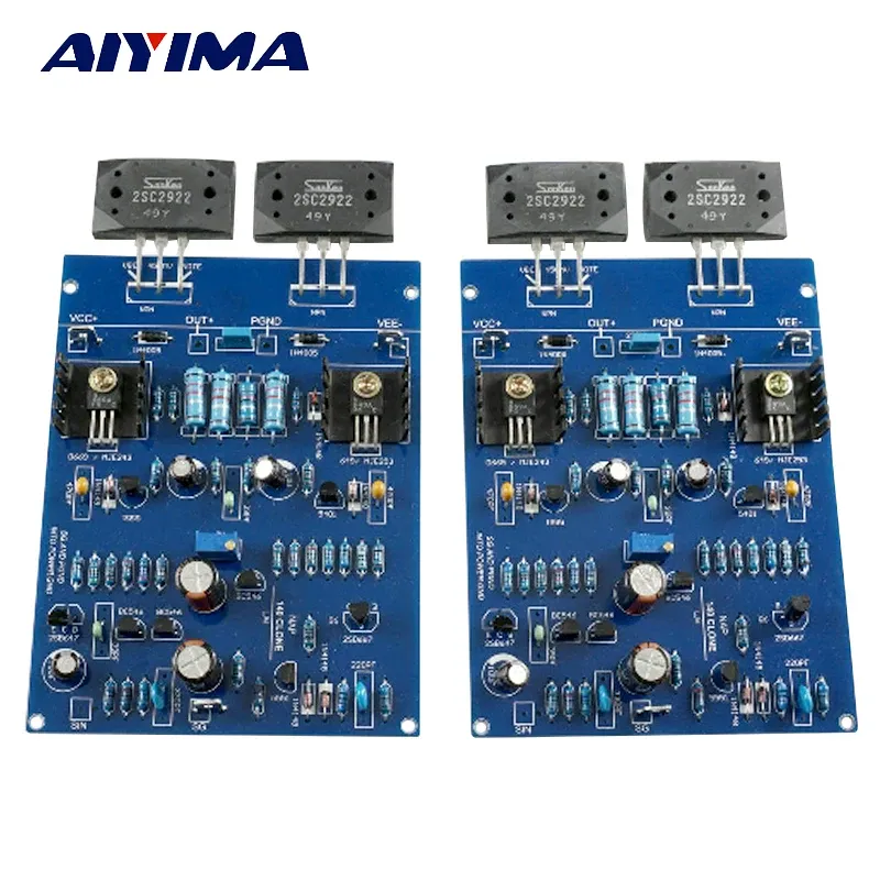 アンプAIYIMA NAIM NAP140 AMP CLONE KIT 2SC2922 POWER AMPLIFIER BOARD AMPLIFIFIFADOR KITS AMP for DIY 2.0チャンネルJ163