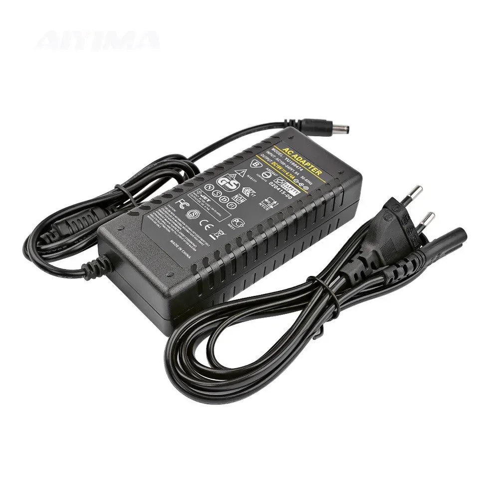 Verstärker AIYIMA 19V 4.7A Audioverstärker Stromadapter AC100240V an DC19V Netzteil DIY für TPA3116 Digitaler Stromverstärker EU US UK -Stecker