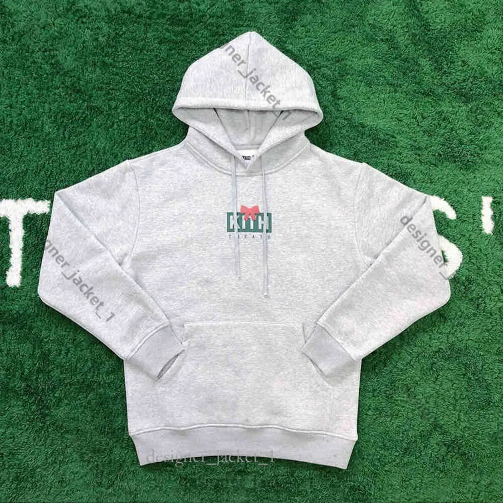 Hoodie Top Treats Kith Holiday Sweat à capuche Heavy Hemyy Men Femme Femme Box Box Pullover Sweethirts Kith Hoodie Hoodies 9758