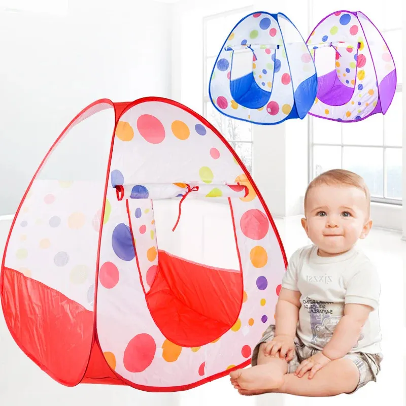 Childrens pop-up game tent game indoor and outdoor tent house toys convenient to carry perfect childrens gifts 240424