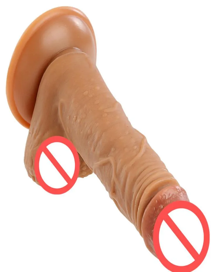Sex Dildo Soft Dildos Masturbator Penis Dildos Dongs mit starker Saugbecher Schwanz Erwachsene Sexprodukte Spielzeug für Frauen Sex zufrieden9723121