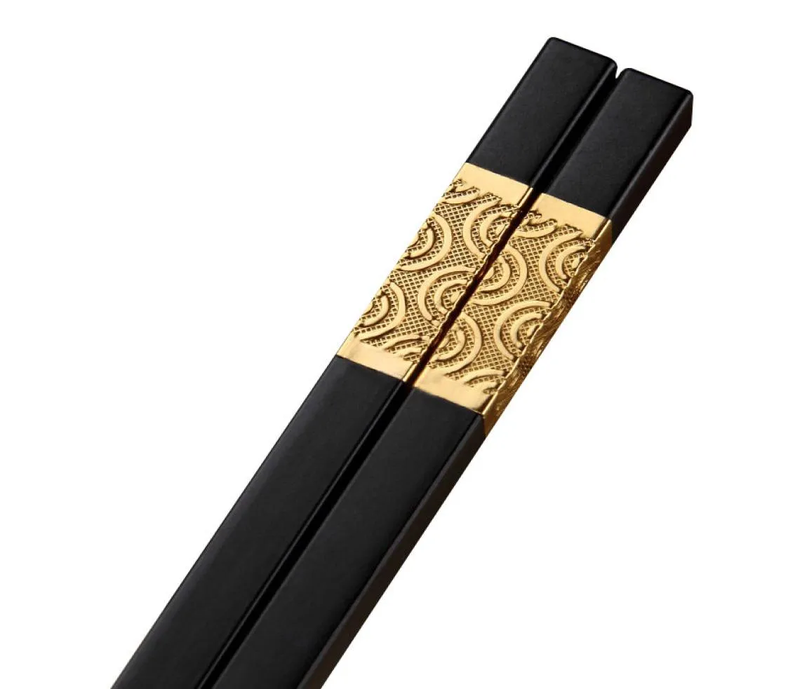 WHOLESESIAN STIJL TABLEWARE 5 Paren Chopsticks Set gezonde hoge temperatuurbestendige Chinese haksticks7179367