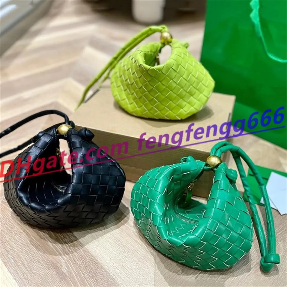 High leather shoulder bags woven handbags famous handbags sunshine designer luxury wallets women's horizontal vagrant Evening Bag Purse 316d