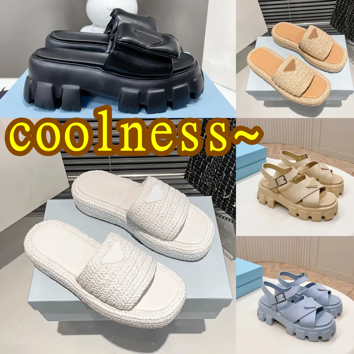 2024 SANDALS DESIGNER GUSSA SPESSA SOLED BAOTOU Signora Casualmente Accendiamento Woman Donna di lusso Sandalo per la spiaggia per la spiaggia per esterni con scatola 35-40