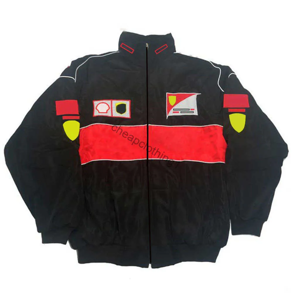 Roupas de motocicleta F1 2021 Novo produto Casual Sweater Sweater Fórmula 1 Casaco calor e à prova de vento