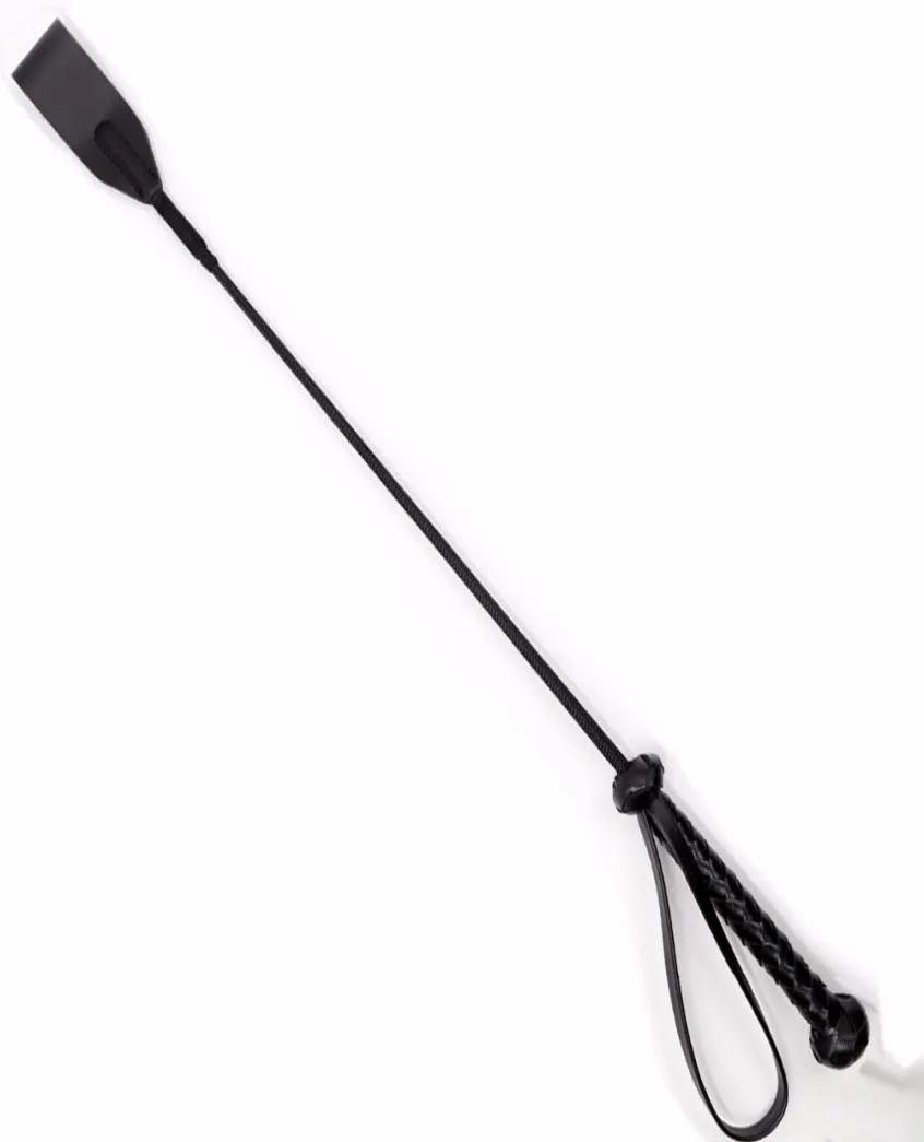 61cm leather rod whip lash strap flog spanking wand slap flap beat stick fetish adult game slave SM sex toy for couple women men Y3415985