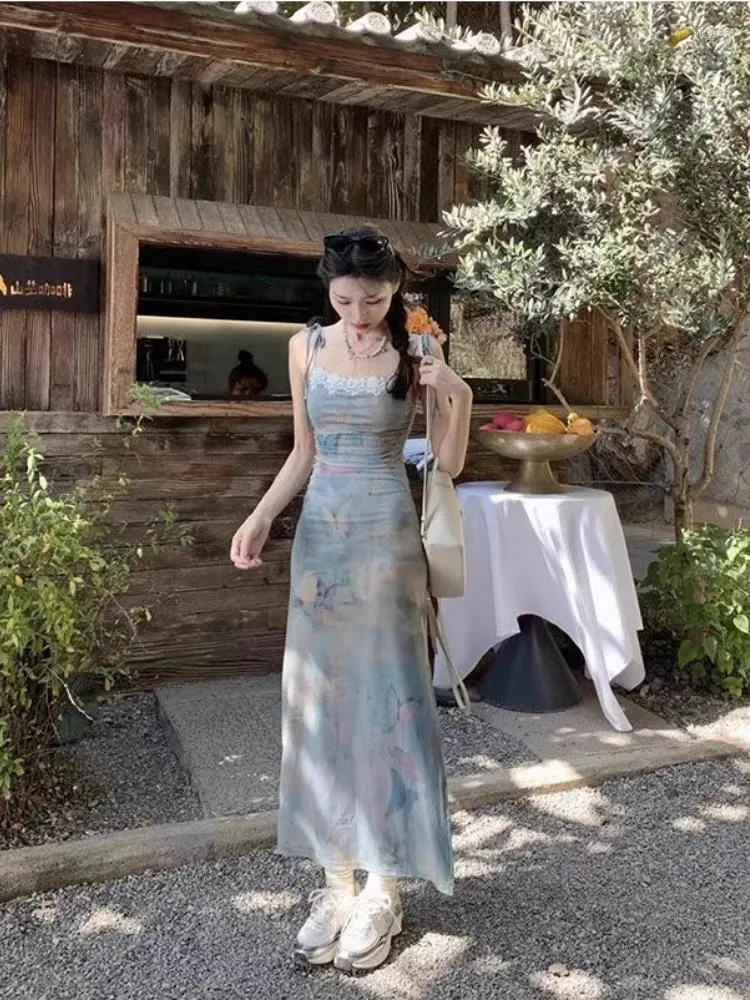 Slip dress korean style online