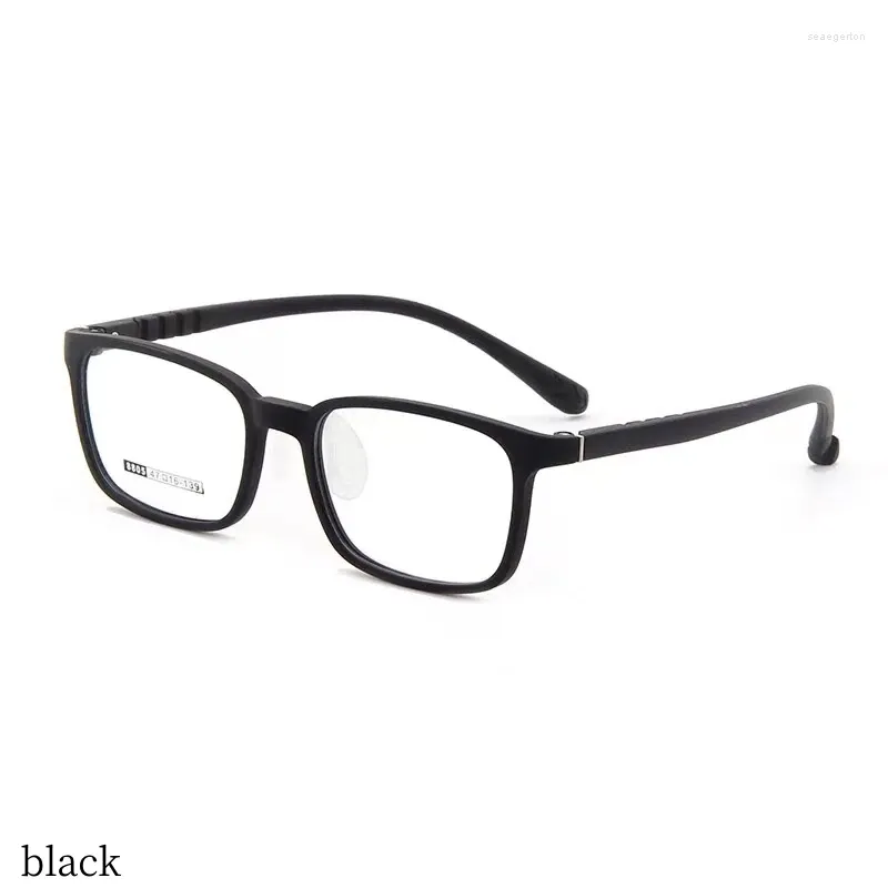 サングラスフレーム51mm長方形超軽量TRビジネスメンガラス処方眼鏡女性ファッションフルリムアイウェア8805