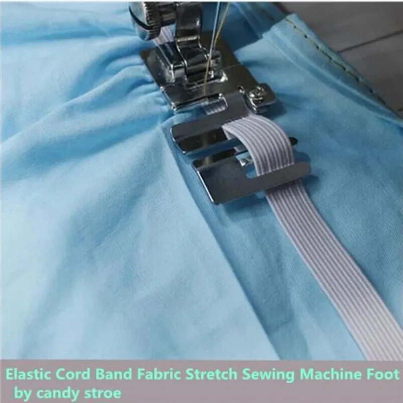 Elastische snoer band stof stretch huis naaimachine deelt accessoires voet presser99076 7YJ262 240428