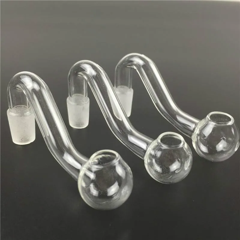 cam yağ brülör boruları cam borular 10mm 14mm 18mm erkek kadın pyrex brülör subbler için su boruları bong