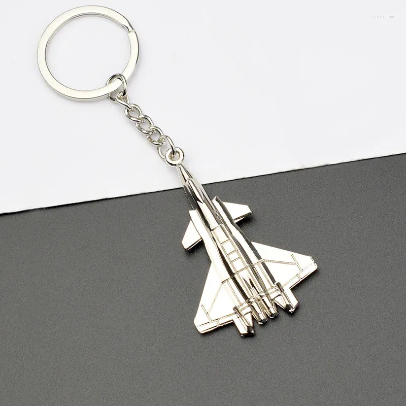 Keychains Aeroflot Keychain 3D Battlepllan Model Mode Men Men Metal Airplane for Aviation Antffione ou Pilot Gift