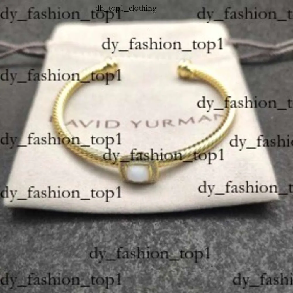 David Yurma Bracciale Dy Bracciale Bracciale Bracciale Bracciale Fashion Bracciale per donne uomini uomini Gold Silver Pearl Cross Bracciale Bracciale Dy Dy Man Christmas Gift 329