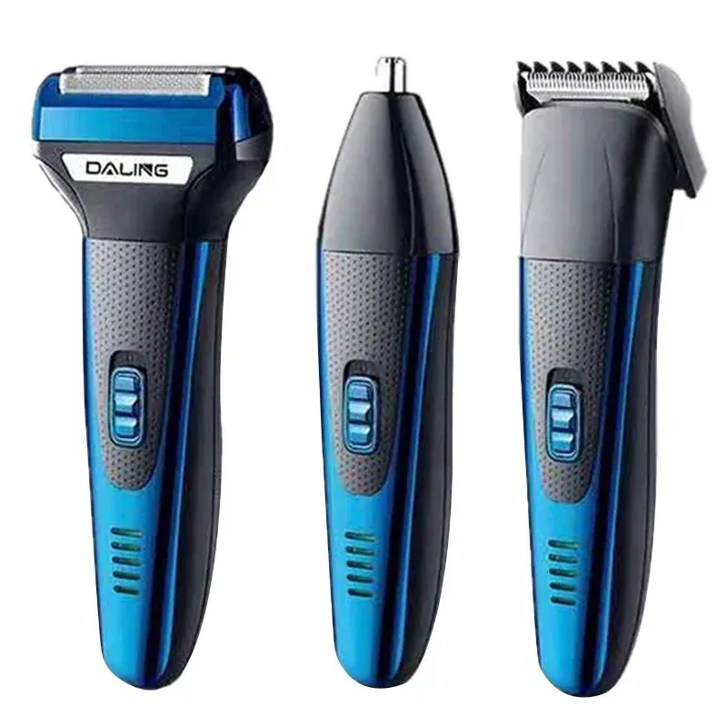 3in1 kit di toelettatura rasoi elettrici per uomini ricaricabili per capelli la barba rasatura rasatura rasatura 240423