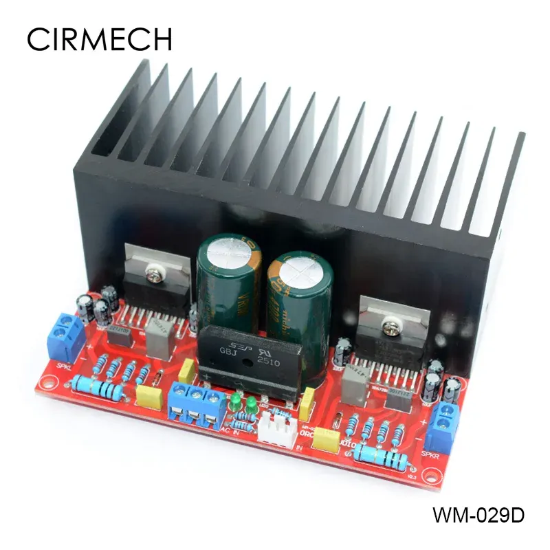 Verstärker Cirmech kostenloser Versand Dual AC1232V 2.0 Kanal TDA7293 100+100W HiFI Stereo Audio -Verstärker -Board