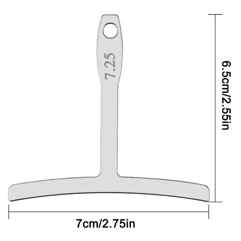 Gitarre unter String Radius Gauge Stahl Gitarren Builder -Werkzeuge Bass Strings Reparatur Bass String Messung Set Hot Sell Sell