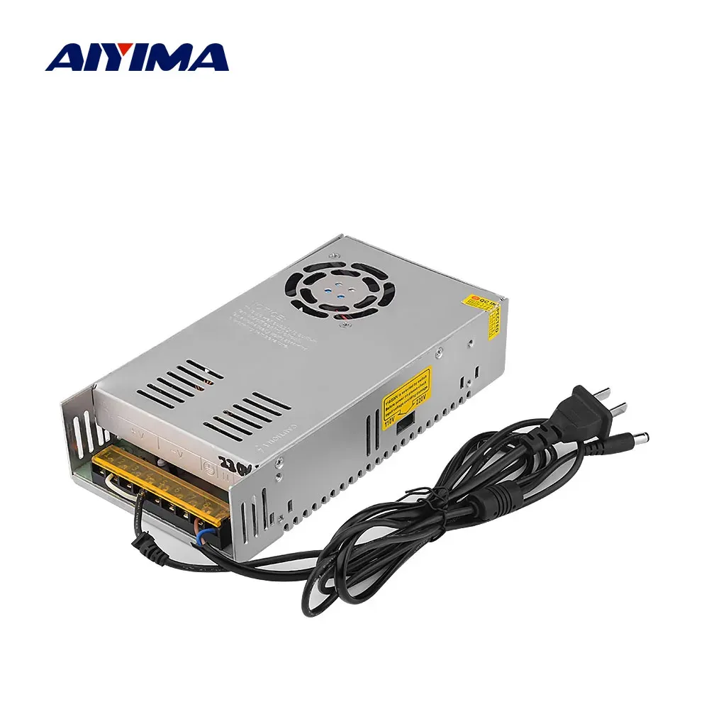 Verstärker AIYIMA -Verstärker DC 48 V Switching Netzteiltransformator AC110V220V bis 48 V 7,5A Quelladaptertreiber für TPA3255 AMP DIY