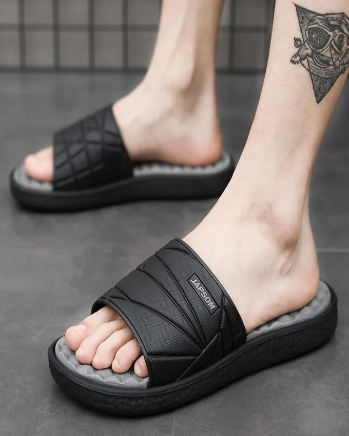 Summer Mens Foot Massage Acupressure Pantoufles Accupression Home Men Indoor Slides Slipper Sleeurs Sleeurs House Room8970813