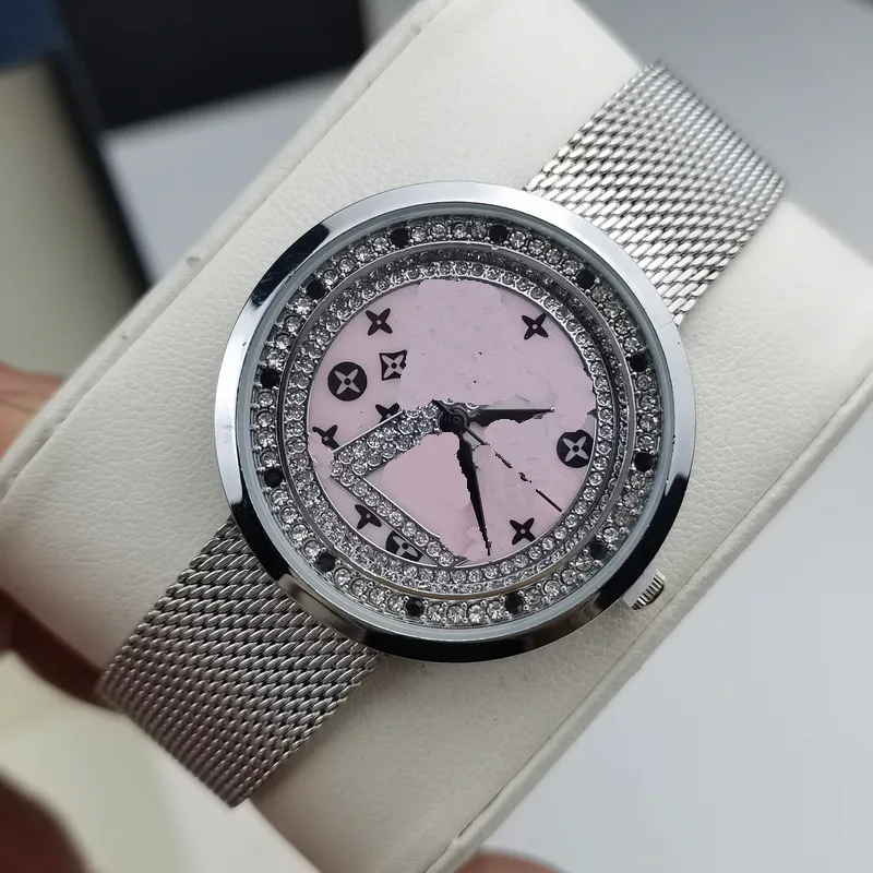 Diamantes de ótima qualidade feminino Designer Relógios de moda feminina Casual com caixa AAA Lady Quartz Watchs No701