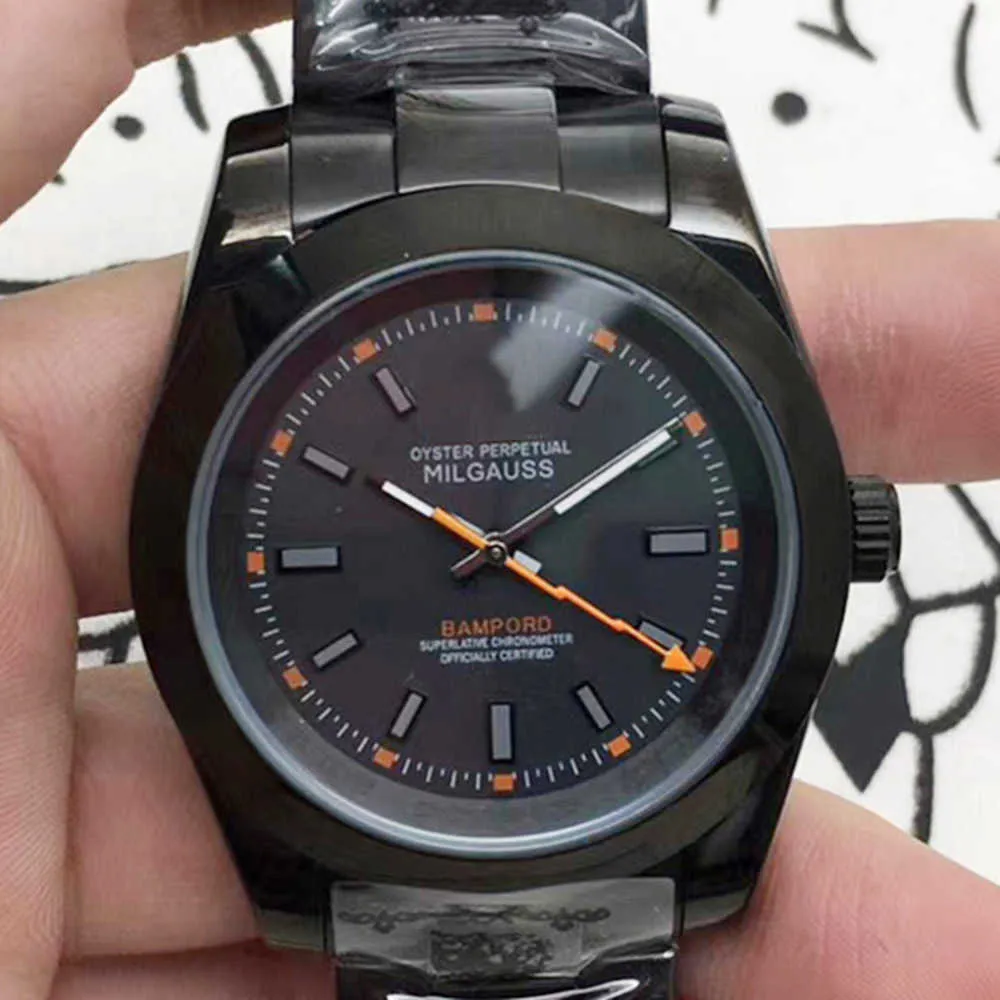 Zegarek designerski RELOJ Watches AAA Automatyczny zegarek mechaniczny Dziennik Partii Pracy Błyskawica Electric Black W pełni automatyczny mechaniczny zegarek mechaniczny DV3S