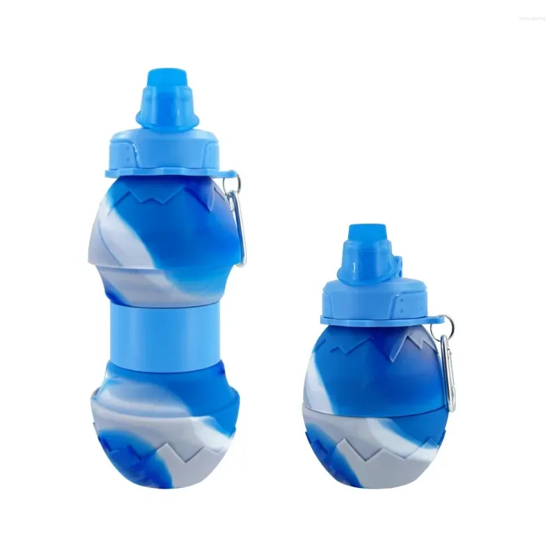 Вода бутылки спорт и путешествуют портативная бутылка, комбинируемый складной силикон для наружного