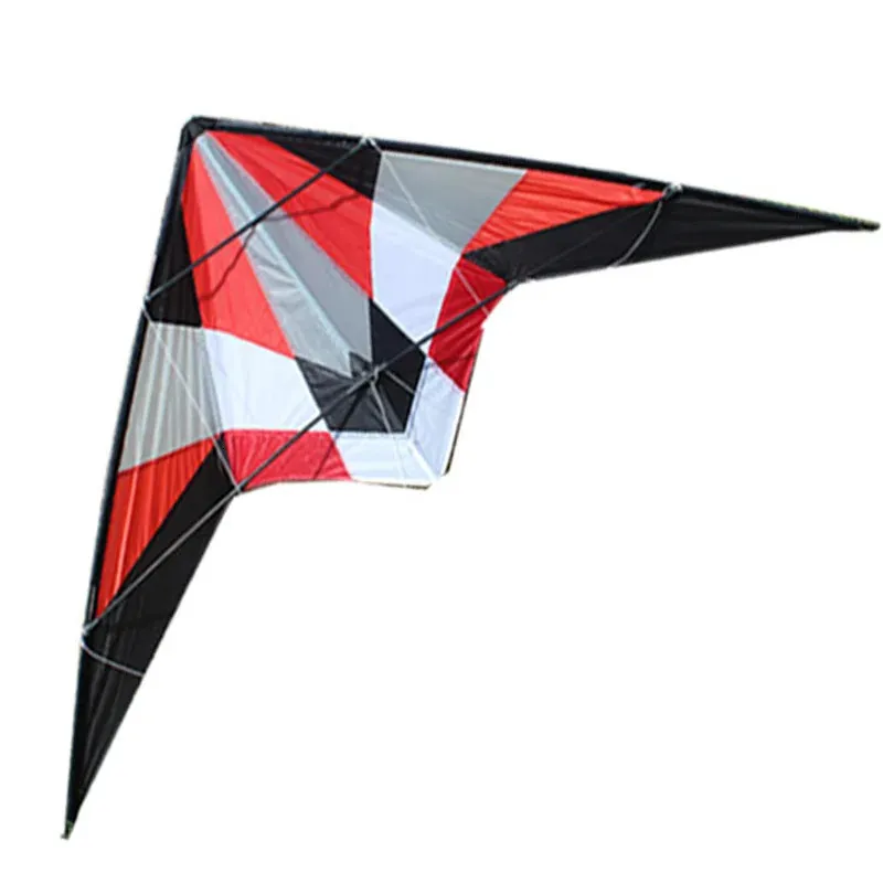 Ein 1,8-Meter-Stunt-Kite mit 1,8-Meter-Outdoor-Spaß mit Griffen und eine gut gestaltete Flugfabrikausfahrt 240428